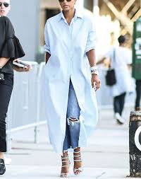 7 Trends From New York Fashion Week That Are Actually Wearable Dress Over Jeans Fashion Jean Fashion Trends