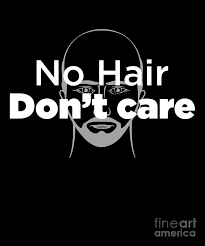 Thanks for coming to my ted talk. Funny Balding Hair Bald Guy Skin Head Bearded Men No Hair Dont Care Digital Art By Thomas Larch