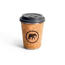 Ready to be used on the go, at home or in your local café, all of our designer reusable coffee cups are available with matching universal lids that fit any of our cup sizes. Elephant Box 350ml To Go Cup Stainless Steel With Cork Sleeve
