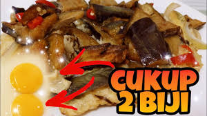 Coba masak kwetiau goreng telur, cara membuatnya sangat mudah. Resepi Mudah Sayur Terung Goreng Telur Eggplant Egg Recipe Youtube