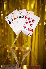 A Party Style Lucky Number Seven Casino Party Casino Party Casino Theme Parties Casino Decorations