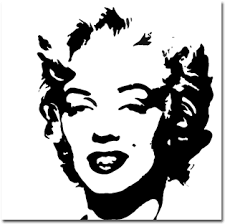 He used the same publicity still of the actress that he had previously used for dozens of paintings. Download Marilyn Monroe Pop Art Marilyn Monroe Andy Warhol Black And White Png Image With No Background Pngkey Com