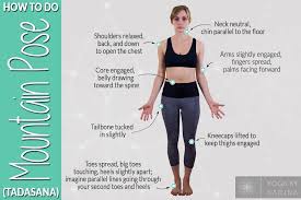 Yoga Tutorial How To Do Mountain Pose Yoga By Karina Mountain Pose Yoga Yoga Tutorial Yoga Poses For Beginners