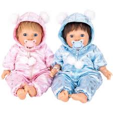 Paradise Galleries Full Vinyl Reborn Baby Twins Tiny Twin Boy
