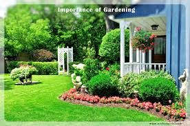 Importance Of Gardening Small Backyard Landscaping Small Yard Landscaping Front House Landscaping