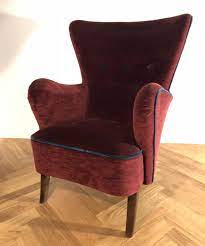 Spread the cost with monthly payments when you spend over £1000 find out more. High Back Arm Chair Denmark 1940s 140484