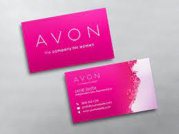 Two sided, full color business cards — with avon logo featured on the reverse. Pdf Pre Designed Avon Business Cards Digital Art Collectibles Drchaturvedis Com