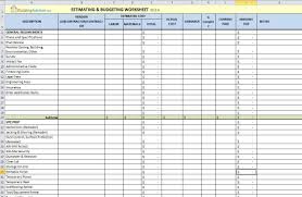 Residential Construction Budget Template Excel Well Designed Estimate Bud Your Construc Budget Spreadsheet Building A House Cost Home Budget Spreadsheet