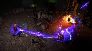 Path of Exile: Purple Arc Skill Effect - YouTube