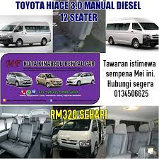Kebanyakan syarikat sewa kereta kat sabah ni takkan buat sewaan yang lama camtu atas sebab keselamatan. Mf Kota Kinabalu Rental Car