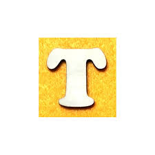 A written or printed representation of the letter t or t. Letter T 5 Cm