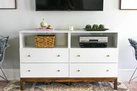 16 Amazing Ikea Hacks You Can Do In A Weekend Tv Stand Ikea Hack Dresser Tv Stand Ikea Tv Stand