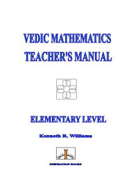 Vedic Math Teachers Manual 1 English Edition Teacher Manual Math Books Studying Math