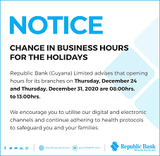 Community service cra public file mechanics bank arena. Change In Business Hours For The Holidays Republic Bank