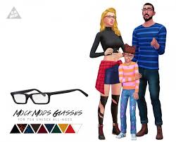 These glasses are by the talented tamo. Tamo Mock Mods Glasses Sims 4 Downloads