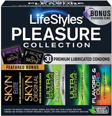 Lifestyles color condoms are a great choice when you want a high quality colored condom. Amazon Com Lifestyles Pleasure Collection 30 Condoms Everything Else