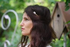 Preorder * Ophelia Crystals Pearls Cluster Goddess Crown Bridal Hair  Accessories Wedding Hair Piece Dainty Grecian Bride Backwards Headband