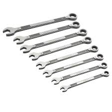 Kobalt Universal 8 Piece Set Spline Metric Ratchet Wrench Set In The Ratchet Wrenches Sets Department At Lowes Com