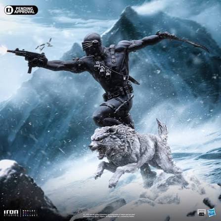 Snake Eyes 1:10 Art Scale Statue by Iron Studios | Sideshow Collectibles