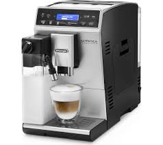 Simply choose from a range of short and long espresso coffee options from the magnifica s control panel menu, or tailor the brewing parameters to suit your coffee preferences. Buy Delonghi Autentica Cappuccino Etam29 660 Sb Bean To Cup Coffee Machine Silver Free Delivery Currys