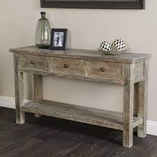 This Beautifully Designed Gerald Console Table Is So Versatile In Design You Can Use It In Yourdining Room Or Living Room Rustic Consoles Kosas Home Furniture