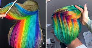 A partire dai colori neon, per arrivare dunque a quelli della galassia, i tagli di capelli corti di tendenza nell'estate 2021 non . Capelli Luminosi E Color Arcobaleno 30 Incredibili Hairstyle Dell Artista Russa Snezhana Vinnichenko