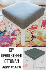 I have never personally tufted anything. Diy Ottoman Makeover Woodworking Plans The Handyman S Daughter