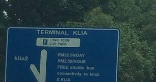 Monday to sunday (motorcycle parking rate) rm1.00/day : Onattycan Long Term Car Park For Staff And Visitors For Klia 1 And Klia 2