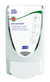The uniq foam dispenser pro comes with unique oxy foam which saves costs in usage and is perfect for intensive use. Dispenser Deb Instantfoam 1000 1 Liter Soli Clean