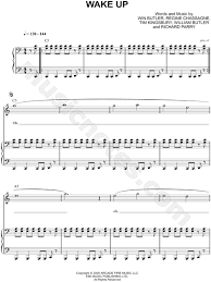 Shop arrangements with note names & chords. Arcade Fire Wake Up Sheet Music In C Major Download Print Sku Mn0126288