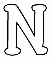 Letter N Coloring Page Elegant Letter N Coloring Sheets Free Alphabet Coloring Pages Alphabet Coloring Pages Lettering Alphabet Bubble Letters