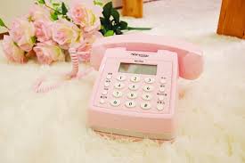 분홍색전화기][예쁜전화기]☆ 핑크모던엔틱전화기♩핑크씨앗 - 예쁜 소품사이트 추천 ☆ : 네이버 블로그
