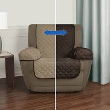 mainstays reversible microfiber fabric pet furniture recliner chair cover recliner chair covers arm chair covers recliner chair
