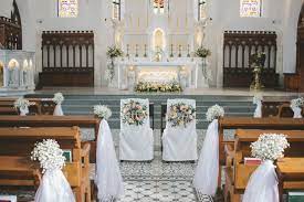 Wedding Decoration For Church Church Wedding Decorations Church Decor Simple Church Wedding
