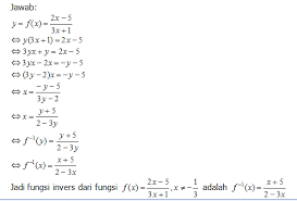 Tentukan rumus fungsi invers dari fungsi gambar di bawah ini: Https Adoc Tips Download Yfx F X Y Yfx Yfxx 2 Html