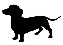 Black And White Dachshund Drawing Dachshund Vinyl Decal Sticker Dog Breed Puppy Choose Color Teckel Tatoeage Teckels Muur Tekening
