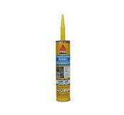 SIKA Sikaflex Construction Sealant, Tan 10.1 fl. oz, Polyurethane for  Vertical & Overhead Joints, Ideal for Windows & Doors, Paintable & Stainable