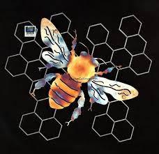 Bees Honeycomb And Beegift Ideametal Art For Yard Or Etsy Steel Art Art Bee