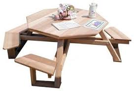 Wheelchair Accessible Outdoor Furniture Picnic Table Octagon Picnic Table Handicap Accessible Home
