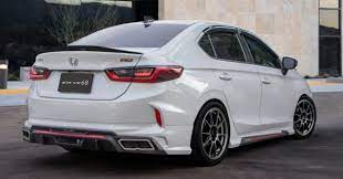 With the generation change, it gets a new design, updated powertrain, a revised interior, and addition of some more features. 2020 Honda City Gets A Drive68 Body Kit In Thailand Paultan Org