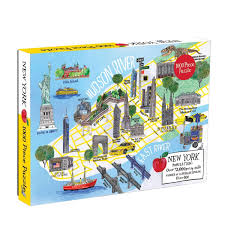 Check spelling or type a new query. New York City Map 1000 Piece Puzzle Galison