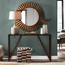 Buy home console table white, 43'' premium entryway accent console table with 4 storage drawers, rustic narrow under stairs decorative buffet sideboard for living room, 220bs, white and brown, s9275 at walmart.com Entryway Tables Entryway Furniture The Home Depot