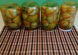 салат из огурцов и помидоров по грузински на зиму Zelyonye Pomidory Ostrye S Chesnokom I Percem Po Gruzinski Vegetables Cucumber Food