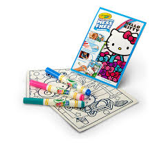 Pypus is now on the social networks, follow him and get latest free coloring pages and much more. Color Wonder Mess Free Coloring Pad Markers Hello Kitty Crayola