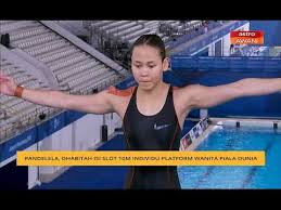 She is the youngest among four siblings. Pandelela Rinong Nur Dhabitah Sabri Isi Slot 10m Individu Platform Wanita Piala Dunia Youtube