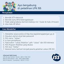 Kita tidak perlu lagi membuat surat lamaran karena proses pengiriman lamarannya sudah melalui form online. Lowongan Kerja Di Iss Jakarta Lokerkarta Com