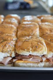 Hot Ham And Cheese Sandwich Recipe Baked Little Dairy On The Prairie