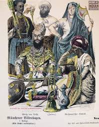 Capture of the last Mughal emperor and sons