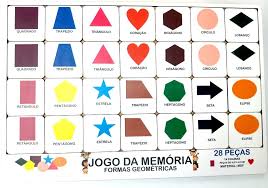 Quando o estudante encaixa a figura no espaço correto da base, o nome da forma acende. Jogo Memoria Educativo Brinquedo De Formas Geometricas Em Madeira Mega Impress Copos Personalizados