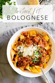 Add onion, carrots, and celery, and sauté until. Instant Pot Bolognese Sauce Modern Minimalism Elle Penner Mph Rd